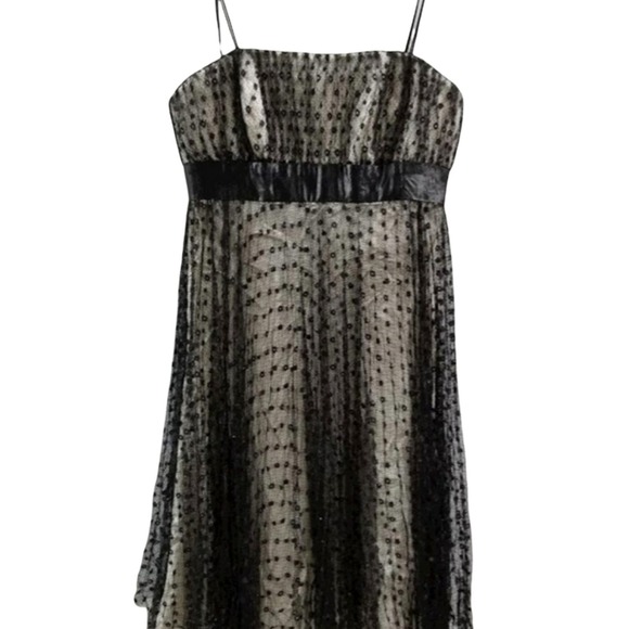 Carmen Marc Valvo Dresses & Skirts - Carmen Marc Valvo Silk-Trimmed Mini Dress Size XS